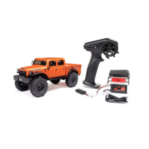 Rock Crawler 1/24 SCX24 Dodge Power Wagon 4X4 RTR Brushed Naranja (Bat. y Carg.) - Axial