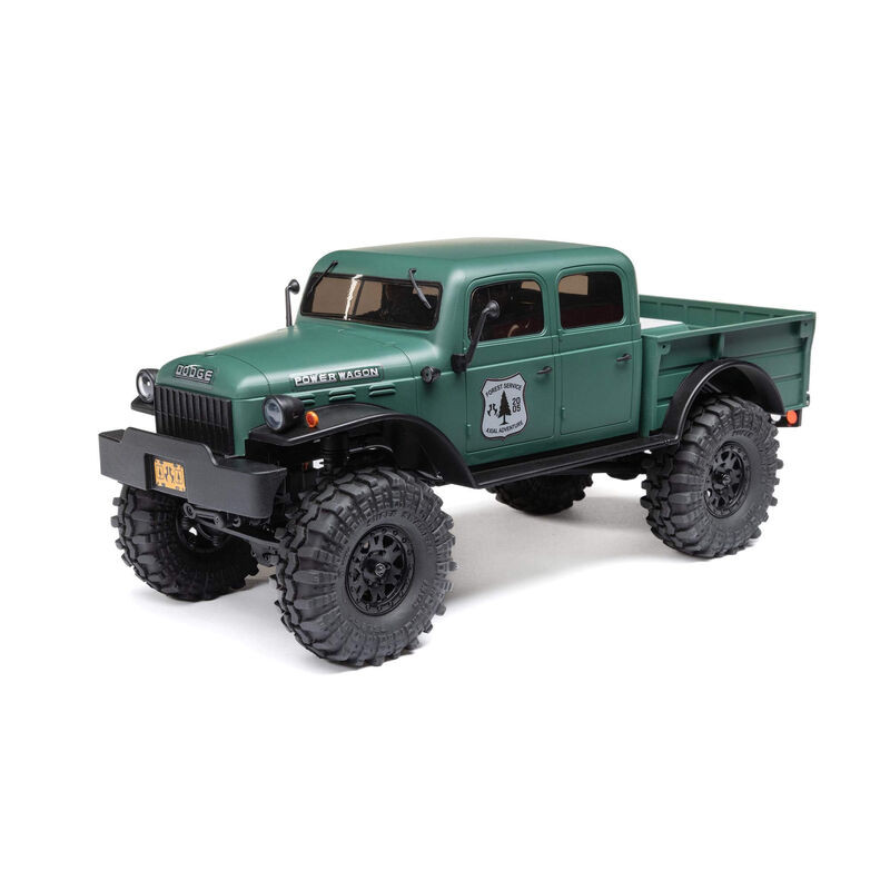 Rock Crawler 1/24 SCX24 Dodge Power Wagon 4X4 RTR Brushed Verde (Bat. y Carg.) - Axial - Imagen 3