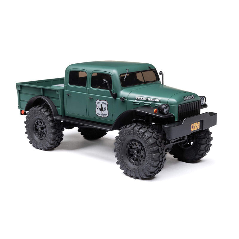 Rock Crawler 1/24 SCX24 Dodge Power Wagon 4X4 RTR Brushed Verde (Bat. y Carg.) - Axial - Imagen 5