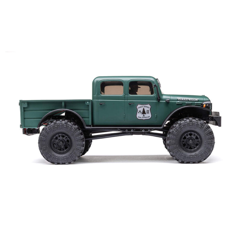 Rock Crawler 1/24 SCX24 Dodge Power Wagon 4X4 RTR Brushed Verde (Bat. y Carg.) - Axial - Imagen 6