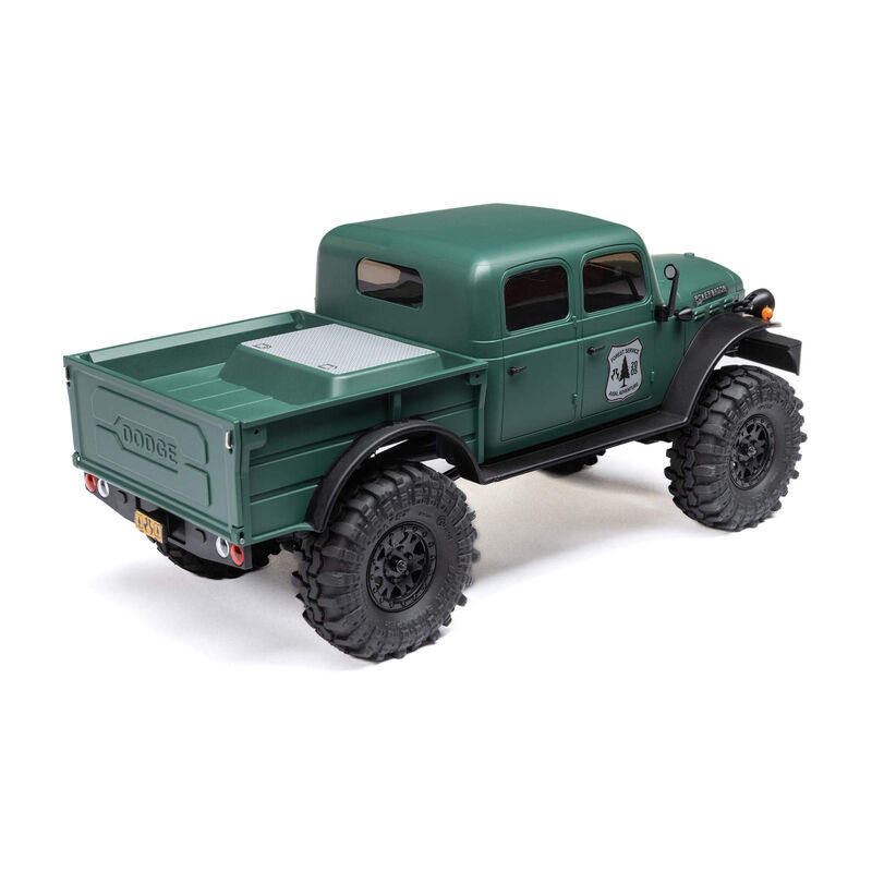 Rock Crawler 1/24 SCX24 Dodge Power Wagon 4X4 RTR Brushed Verde (Bat. y Carg.) - Axial - Imagen 7