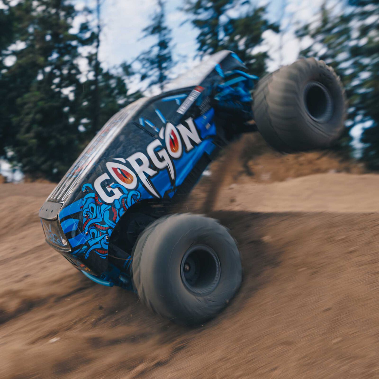 GORGON 2WD RTR Brushed Monster Truck 1/10 - Arrma - Imagen 9