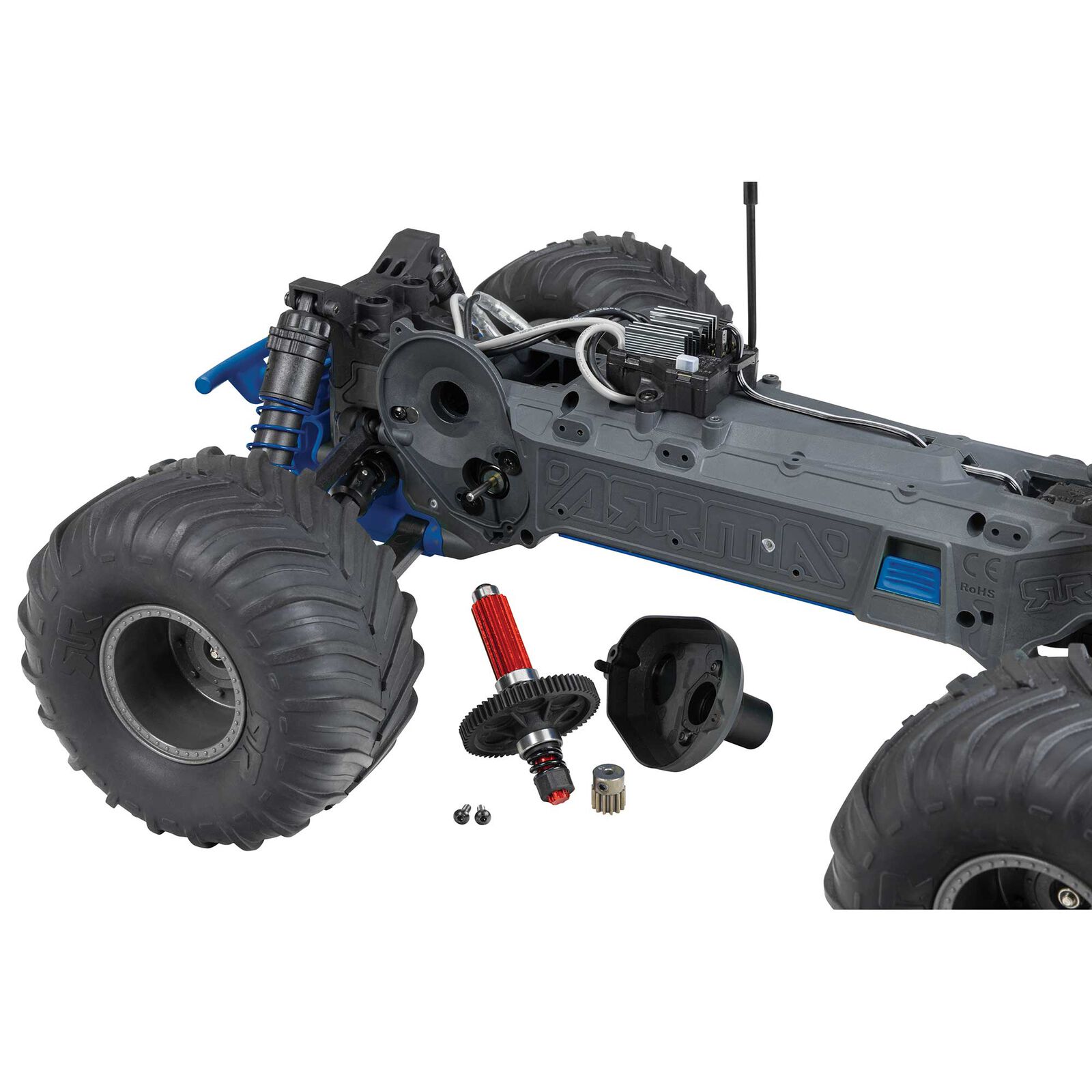 GORGON 2WD RTR Brushed Monster Truck 1/10 - Arrma - Imagen 4