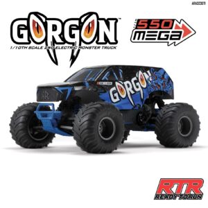 GORGON 2WD RTR Brushed Monster Truck 1/10 - Arrma