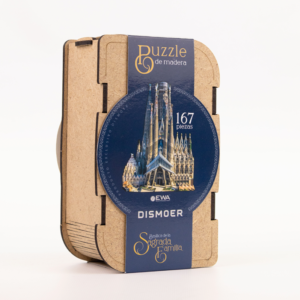 Puzzle de la Sagrada Familia con 167 piezas de madera - EWA
