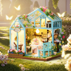 Casa en miniatura 1/24 rompecabezas 3D Floral Reverie - CuteBee