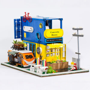 Casa en miniatura 1/24 rompecabezas 3D "Hola Verano" - CuteBee