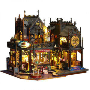 Casa en miniatura 1/24 de rompecabezas 3D Ciudad Mágica Holográfica - CuteBee