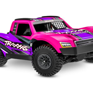 Mini Slash BL-2s 1/12 Rosa Bat/Carg. USB - Traxxas