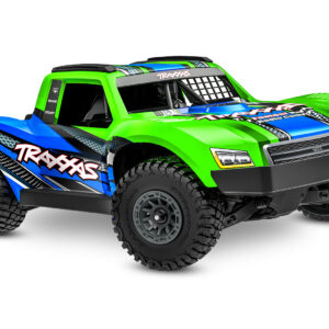 Mini Slash BL-2s 1/12 Verde Bat/Carg. USB - Traxxas