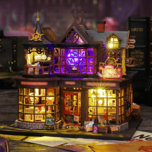 Casa en miniatura 1/24 de rompecabezas 3D Magic Treasure House - CuteBee