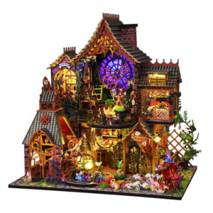 Casa en miniatura 1/24 de rompecabezas 3D Magic Spirit - CuteBee