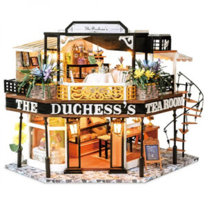 Casa en miniatura 1/24 de rompecabezas 3D Salón de Té Duquesa  - CuteBee