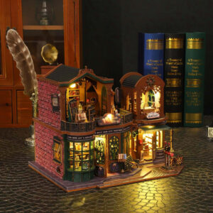 Casa en miniatura 1/24 Ciudad del Libro Crepúsculo - CuteBee