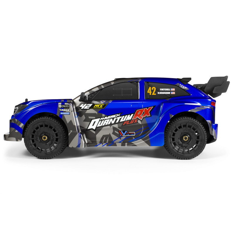 Coche Rally RC QuantumRX Flux 4S 1/8 4WD Blue - Maverick - Imagen 4