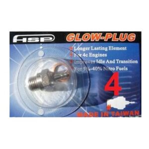 Bujía media caliente Glow nº4 - HSP
