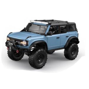 Bronco Wilderness 1/10 Azul con cabestrante 2 velocidades y luz - HB