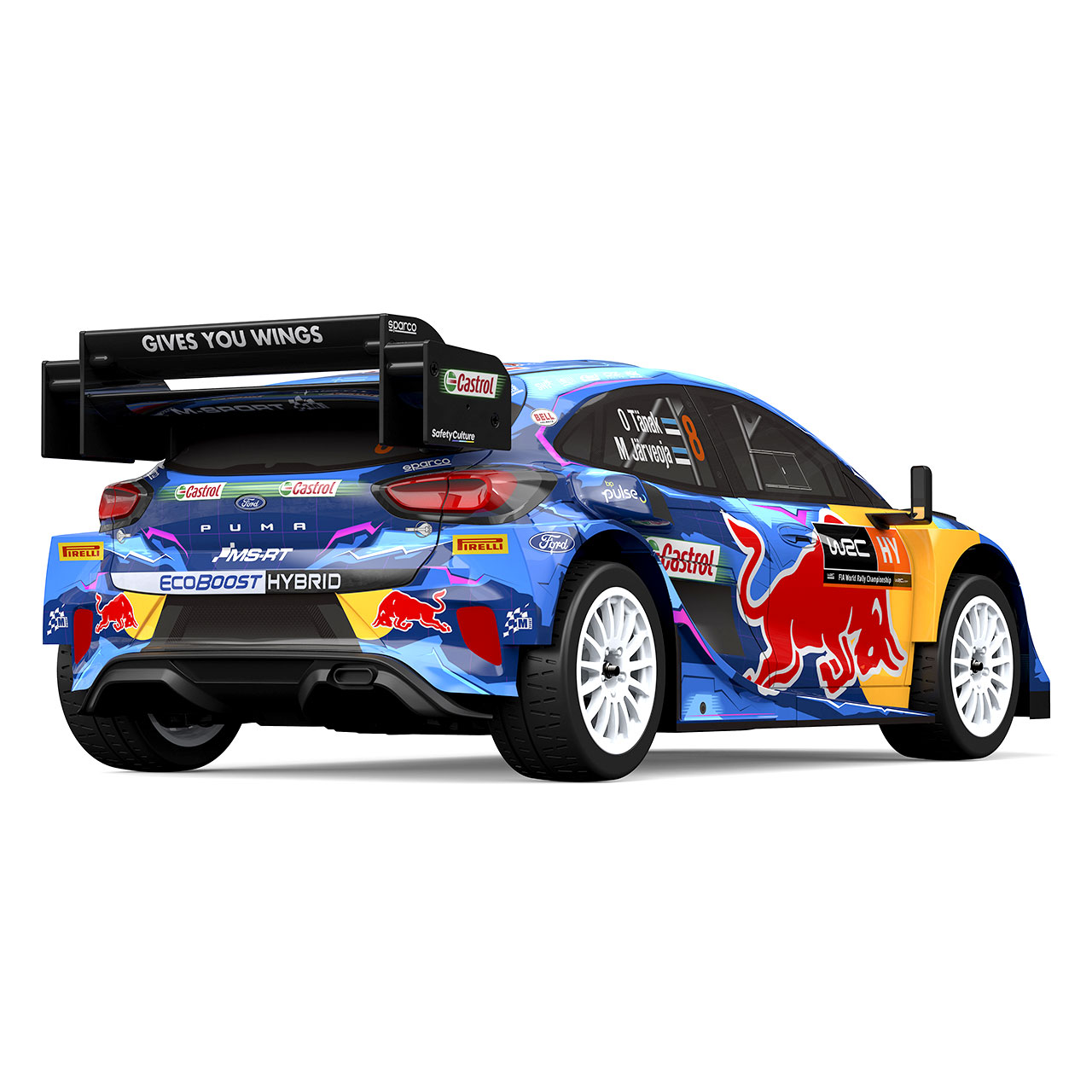 CEN M-Sport Ford Puma Rally 2023 RTR 1/8 - Imagen 3
