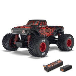 QUAKE GROM 1/16 4X4 RTR Monster Truck (Bat. Carg.) Red - Arrma