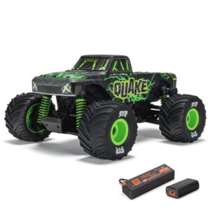 QUAKE GROM 1/16 4X4 RTR Monster Truck (Bat. Carg.) Verde - Arrma