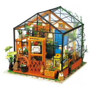Book Nook DIY Kathy's Flower House 1/24 - Robotime
