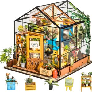 Casa en miniatura - Rompecabezas 3D El invernadero de Kathy 1/24 - Robotime