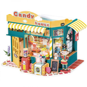Casa en miniatura - Rompecabezas 3D Rainbow Candy House - Robotime