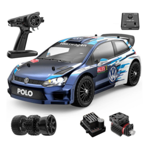 Rally VW Polo R WRC 1/14 Brushless con giróscopo - Hyper Go