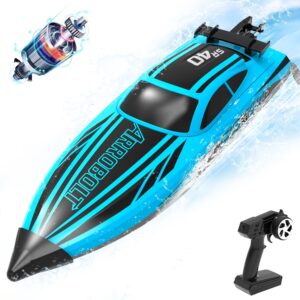 Lancha RC Arrobolt SR40 Brushless 50 km/h RTR. Azul - Volantex