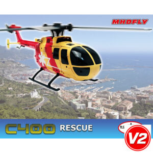 Hélicoptero eléctrico C 400 V2 Rescue de cuatro palas - MHDFLY