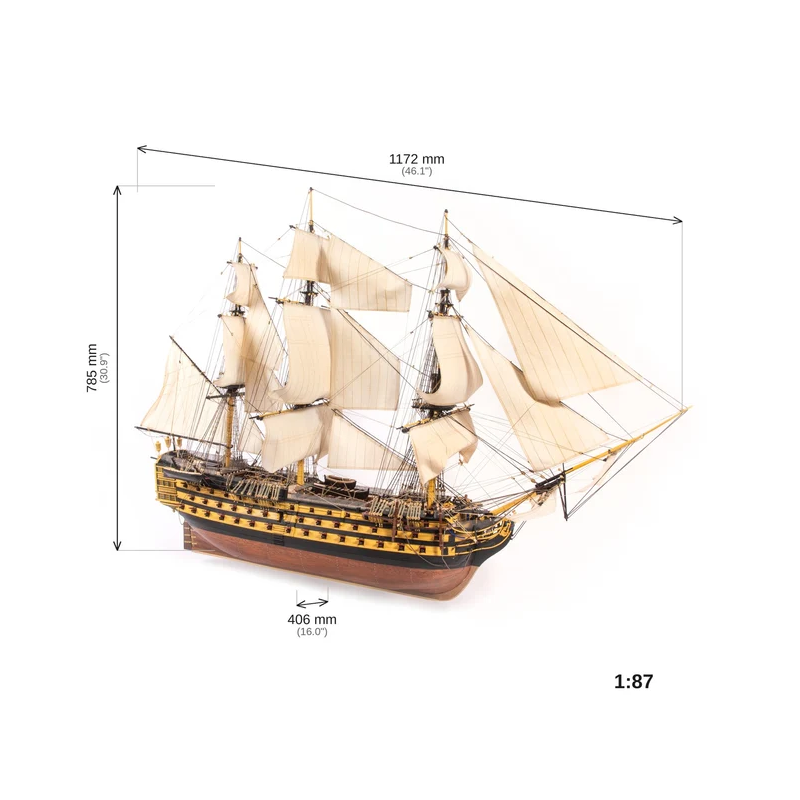 Maqueta HMS Victory 1/87 - Occre - Imagen 9